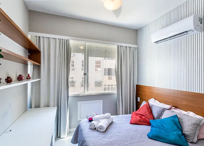 Apartamento Copacabana Com Garagem, Home Office, Closet - Luxo, Conforto E Lazer.
